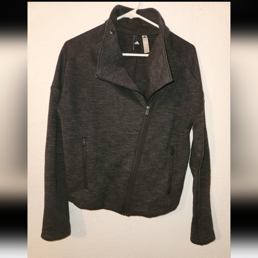 Adidas Asymmetrical Zip-up Jacket